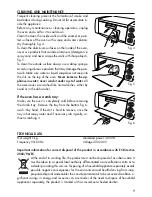 Preview for 9 page of DeLonghi EO-1200.1 Instructions For Use Manual