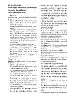 Предварительный просмотр 4 страницы DeLonghi EO241250 User Manual