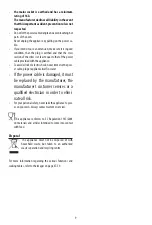 Preview for 10 page of DeLonghi EO40 Series Manual