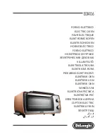 Предварительный просмотр 2 страницы DeLonghi EOI406 Instructions Manual