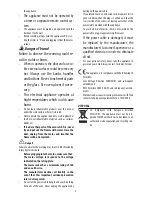 Предварительный просмотр 10 страницы DeLonghi EOI406 Instructions Manual