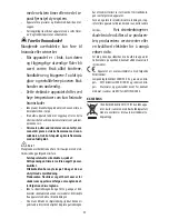 Предварительный просмотр 46 страницы DeLonghi EOI406 Instructions Manual