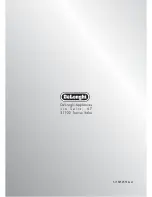 Preview for 1 page of DeLonghi ESAM 04.110 Instructions Manual