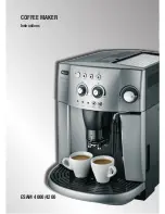 Preview for 1 page of DeLonghi ESAM 4000 Instructions Manual