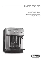 Preview for 2 page of DeLonghi ESAM22 Series Instructions For Use Manual