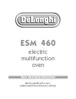 Предварительный просмотр 1 страницы DeLonghi ESM 460 User Operating Instructions Manual