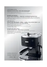 Preview for 2 page of DeLonghi Espresso ECO310.BK Manual