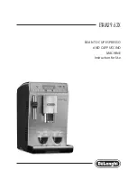 Preview for 2 page of DeLonghi ETAM29.62X Instructions For Use Manual