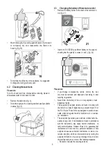 Предварительный просмотр 9 страницы DeLonghi EV250 Instructions For Use Manual