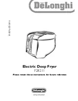 DeLonghi F28211 Instructions Manual preview