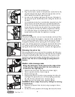 Предварительный просмотр 8 страницы DeLonghi F28311 Instruction Manual