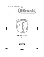 Preview for 1 page of DeLonghi F600 Instructions Manual