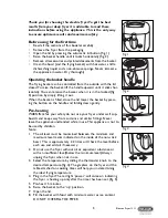 Preview for 3 page of DeLonghi F603 Instructions Manual