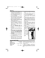 Preview for 3 page of DeLonghi F620 Instructions For Use Manual