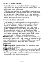 Preview for 23 page of DeLonghi FLM 6 XLN User Manual