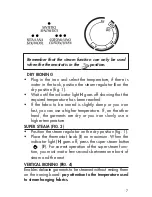 Предварительный просмотр 13 страницы DeLonghi FXH 3 User Instructions