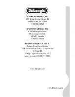 DeLonghi FXN18AG Instruction Manual preview