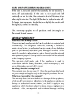 Preview for 13 page of DeLonghi FXN18AG Instruction Manual