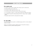 Preview for 7 page of DeLonghi GHS 260 User Operating Instructions Manual