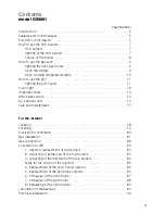 Предварительный просмотр 3 страницы DeLonghi GSS601 User Operating Instructions Manual