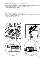 Предварительный просмотр 27 страницы DeLonghi GSS601 User Operating Instructions Manual