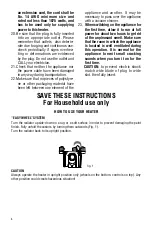 Preview for 2 page of DeLonghi H770715 Instructions Manual