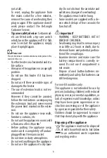 Preview for 5 page of DeLonghi HFX65 Series Instructions For Use Manual