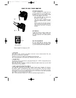 Preview for 3 page of DeLonghi HM24 Important Instructions Manual