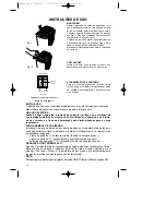 Preview for 18 page of DeLonghi HM24 Important Instructions Manual