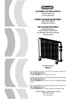 Preview for 1 page of DeLonghi HMP1500 Important Instructions Manual