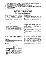 Preview for 4 page of DeLonghi HVY1030 Instructions For Use Manual