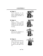 Предварительный просмотр 7 страницы DeLonghi JE850M Instruction Manual