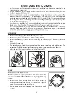 Preview for 2 page of DeLonghi KBH 1501 Instruction Manual