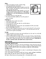 Preview for 3 page of DeLonghi KBH 1501 Instruction Manual