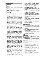 Preview for 4 page of DeLonghi KBJX2001W Instructions For Use Manual