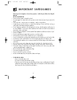 Preview for 4 page of DeLonghi KBM 1511 Instructions For Use Manual