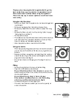 Preview for 3 page of DeLonghi KBR 3015 Instructions Manual