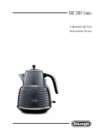 Preview for 2 page of DeLonghi KBZ 2001 Series Instructions For Use Manual