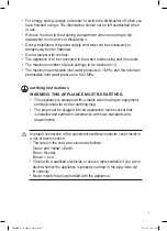 Preview for 7 page of DeLonghi KDW60X16 Installation Instructions Manual