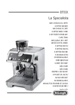 Preview for 2 page of DeLonghi La Specialista EC933X Quick Start Manual