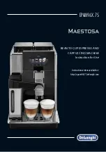 DeLonghi Maestosa EPAM96X.75 Instructions For Use Manual preview