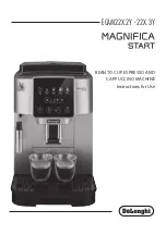 DeLonghi MAGNIFICA START ECAM22 2 Series Instructions For Use Manual preview