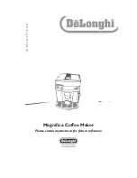 Preview for 1 page of DeLonghi MAGNIFICA Instructions Manual