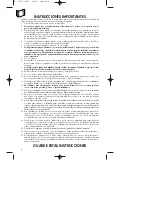 Preview for 8 page of DeLonghi MG15E Important Instructions Manual