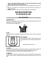 Preview for 3 page of DeLonghi MG7307CM Important Instructions