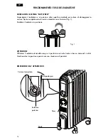 Preview for 14 page of DeLonghi OIL FILLED RADIATORS Instructions Manual