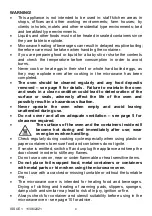 Preview for 4 page of DeLonghi P80H20L-KJ Instructions Manual