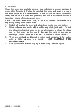 Preview for 9 page of DeLonghi P80H20L-KJ Instructions Manual