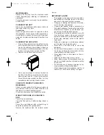 Preview for 14 page of DeLonghi PAC 180 Instructions For Use Manual