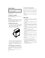 Preview for 10 page of DeLonghi PAC 36 Instructions For Use Manual